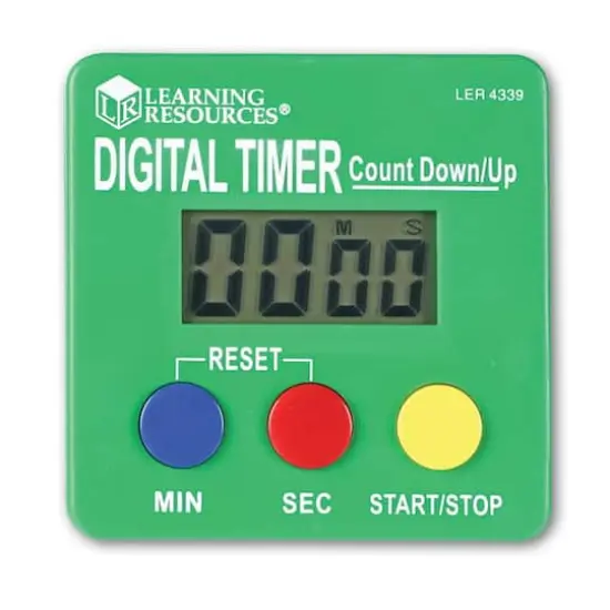 Learning Resources Count Down & Up Digital Timer {1}