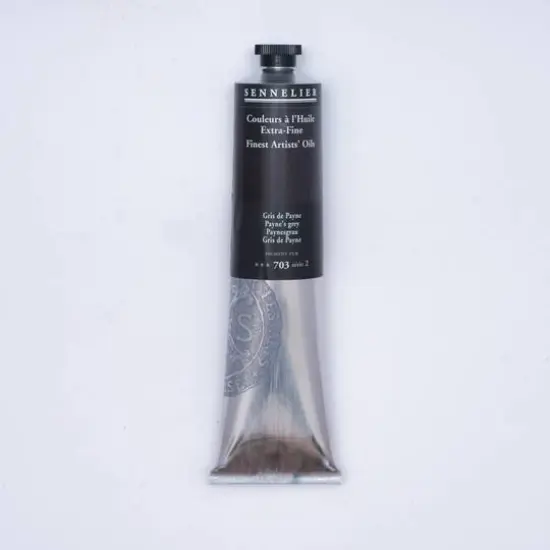 Sennelier Extra Fine Artists' Oil Paint, 200mL Payne's Grey S2 {1}