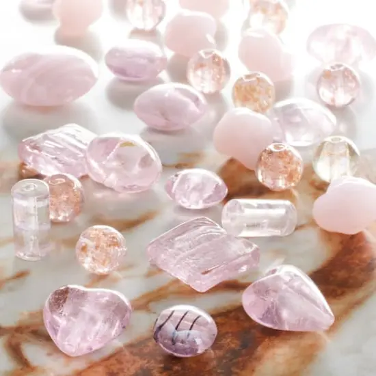 Mixed Lampwork Glass Craft Beads by Bead Landing&trade; Pink {3}