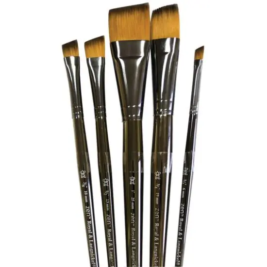 Zen&trade; Series 73 Short Handle 5 Piece Brush Set D {1}