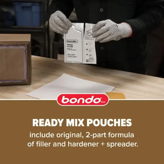 Bondo&reg; 2oz. Wood Filler Ready Mix Pouches, 2ct. {7}
