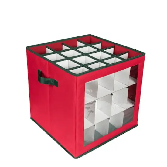 Honey Can Do Red 48ct. Ornament Cube {8}
