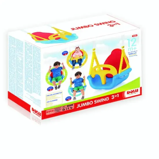 Dolu Toys Deluxe Children's 3-In-1 Safety Swing {3}