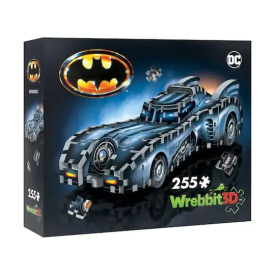 DC Batman - Batmobile 3D Jigsaw Puzzle: 255 Pcs {1}