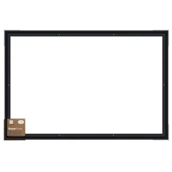 Ampersand&trade; Art Black 1.5" Floaterframe {1}