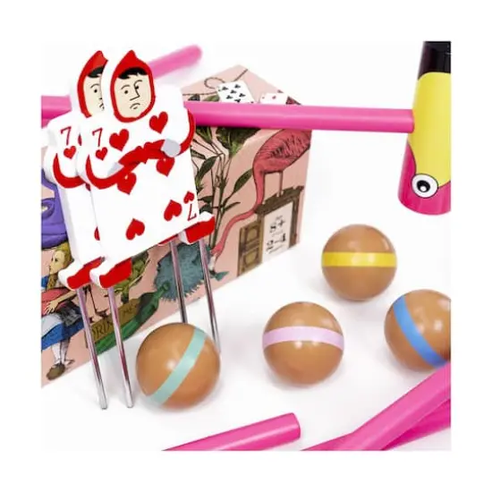 Wonderland Games - The Queen of Heart's Croquet Set {5}