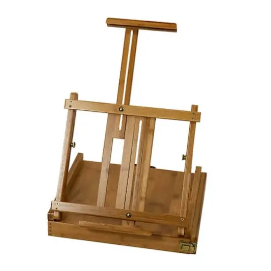 Pacific Arc Compact Tabletop Easel with Storage {1}