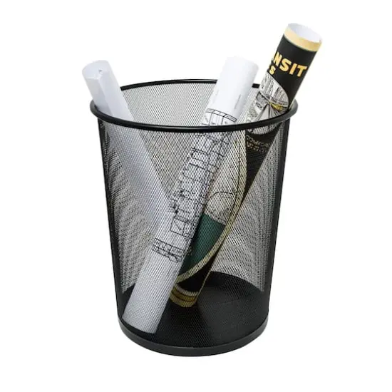 Honey Can Do 18L Mesh Metal Trash Can {1}