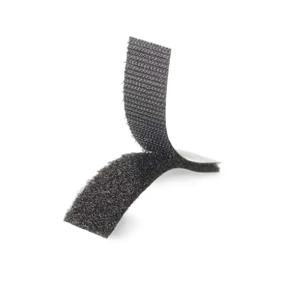 VELCRO&reg; Brand Sticky Back Strips Black {5}