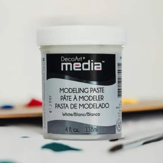 DecoArt&reg; Media&trade; White Modeling Paste {1}