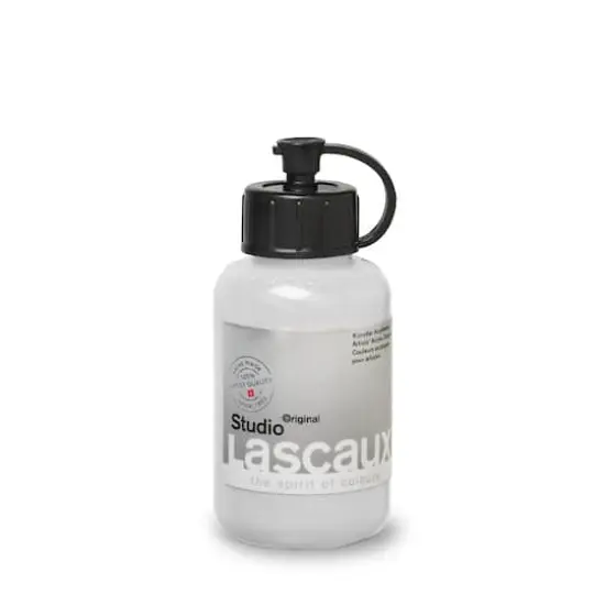 Lascaux Studio Acrylic Paint, 85mL 982 Titanium White {1}