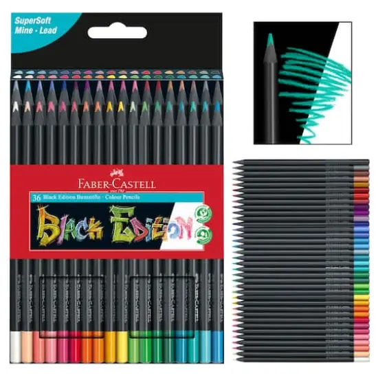 Faber-Castell&reg; Black Edition Colored Pencils {1}