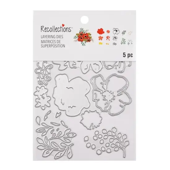 Poppy Flowers Layering Die Set by Recollections&trade; {4}