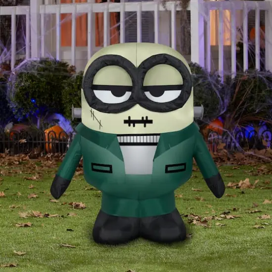 3ft. Airblown&reg; Inflatable Monster Minion FrankenBob {5}
