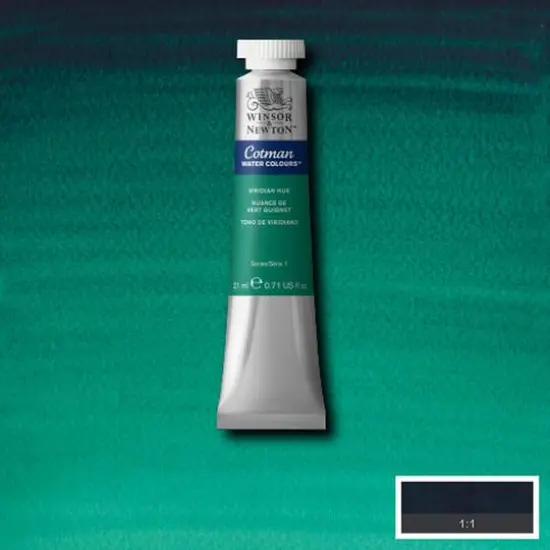 Winsor & Newton&reg; Cotman&reg; 0.71oz. Watercolor Paint Viridian Hue {1}