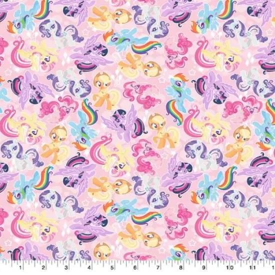 Hasbro My Little Pony & Friends Cotton Fabric {4}