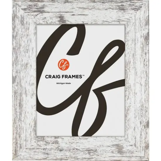 2 Pack Craig Frames American Barn Alabaster White Picture Frame {3}