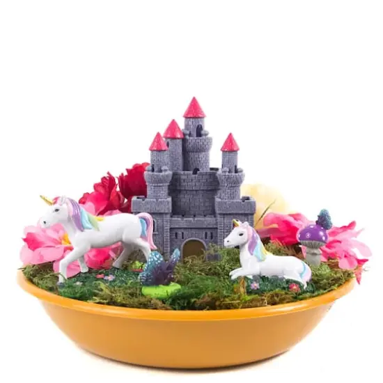 Creative Roots&reg; Unicorn Garden Terrarium {9}