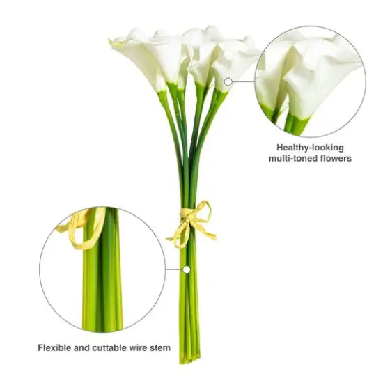 White Calla Lily Bundle {9}
