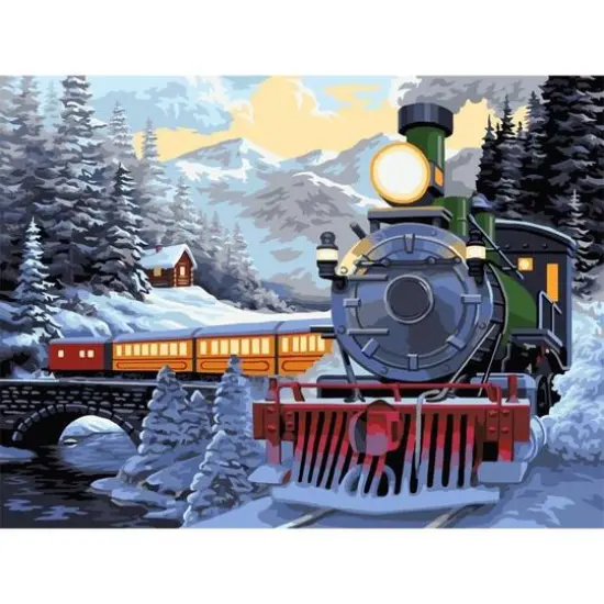 Crafting Spark Orient Express Painting by Numbers Kit {1}