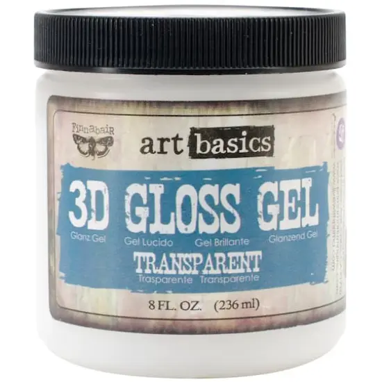 Finnabair&reg; Art Basics Transparent 3D Gloss Gel {1}