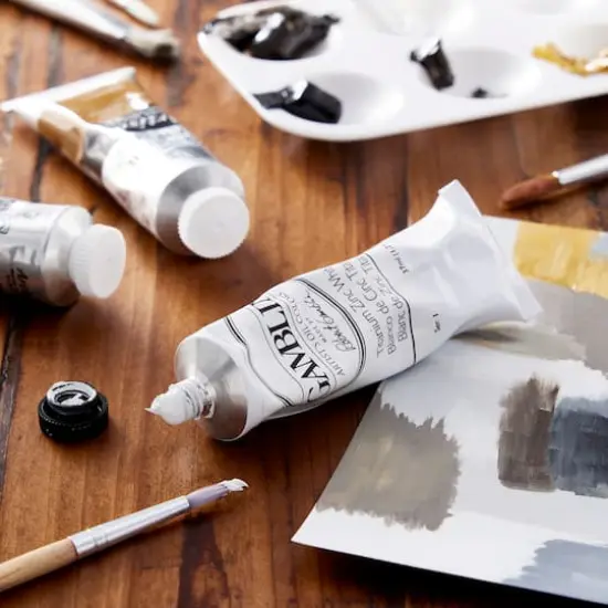 Gamblin Artist Grade Oil Colors, 37mLTitanium Zinc White {3}