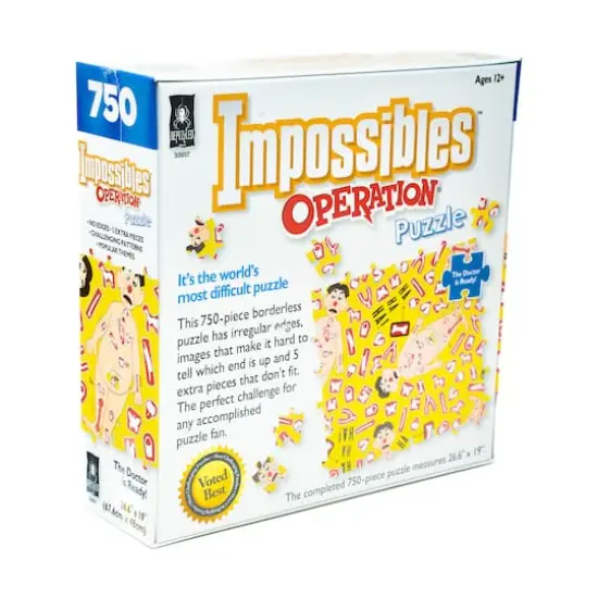 Impossibles Puzzle - Hasbro Operation: 750 Pcs {4}