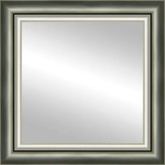 Timeless Frames&reg; Cassia Champagne 12" x 12" Framed Mirror {1}