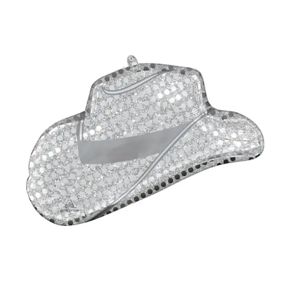 SuperShape&reg; 33" Disco Western Hat Foil Balloon {1}