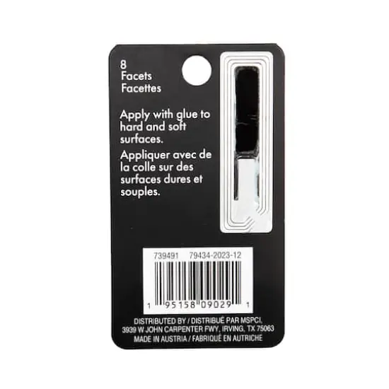 6.4mm Crystal Kite Glue-On Austrian Crystals by Bead Landing&trade;, 10ct. {6}