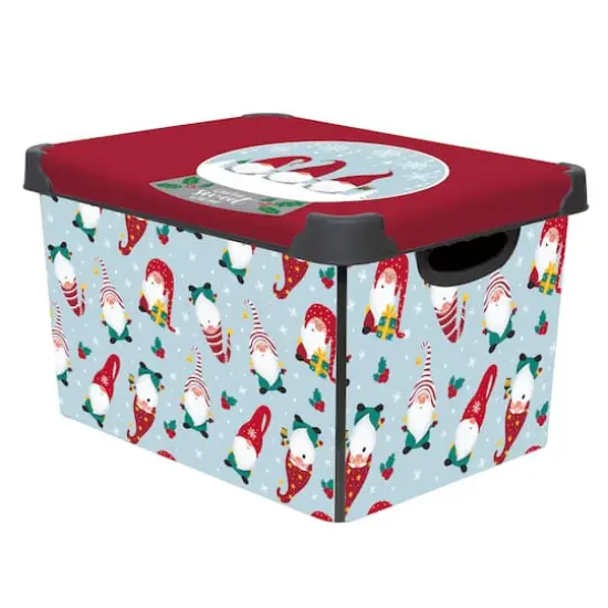 Simplify Holiday Gnome Sweet Gnome Storage Tote {10}