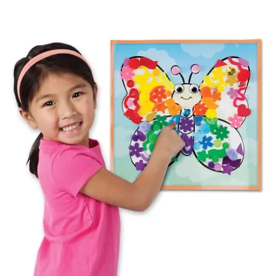 Creativity for Kids&reg; Butterfly Sticky Wall Art {4}