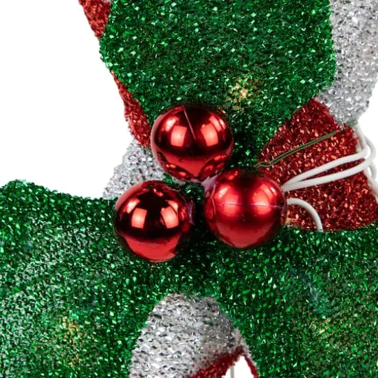 26" Red & White Lighted Double Candy Cane Outdoor Christmas D&eacute;cor {9}