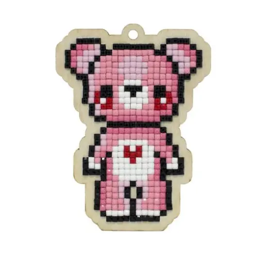 Wizardi Diamond Painting Kit Bear Mary {1}