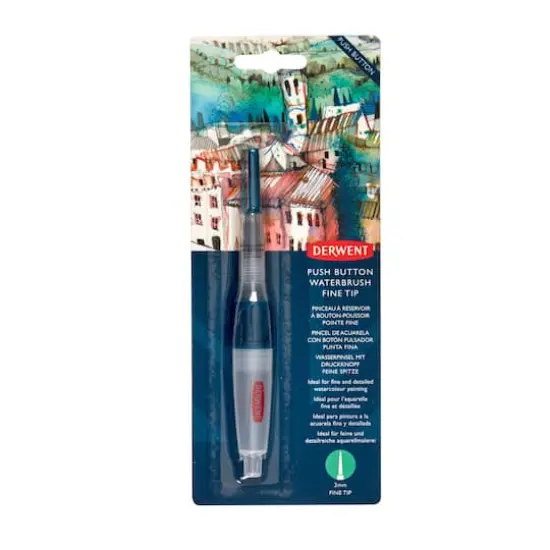 Derwent&reg; Fine Tip Push Button Waterbrush {1}
