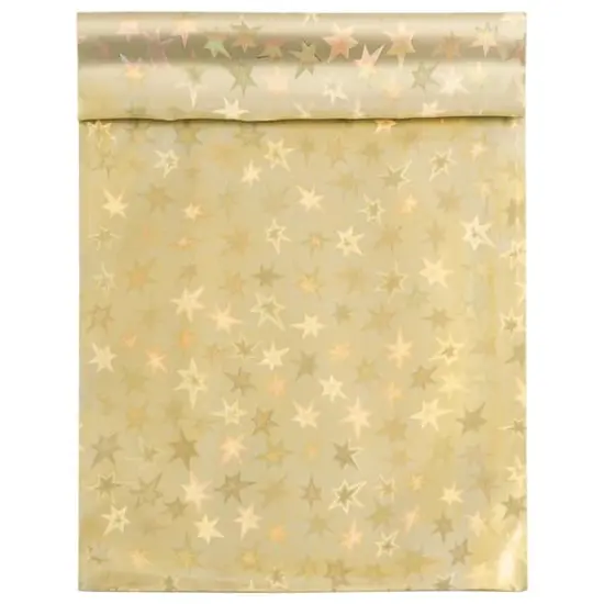 JAM Paper 6.25 x 7.875" Gold Stars Foil Open End Envelopes with Self Adhesive Closure, 25ct. {5}