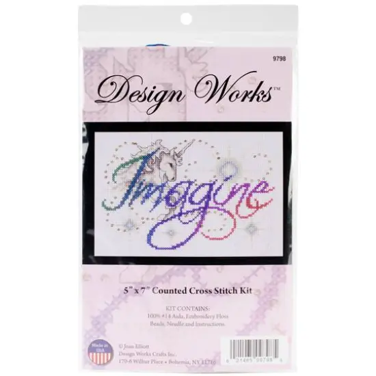 Design Works&trade; Imagine Counted Cross Stitch Kit {1}