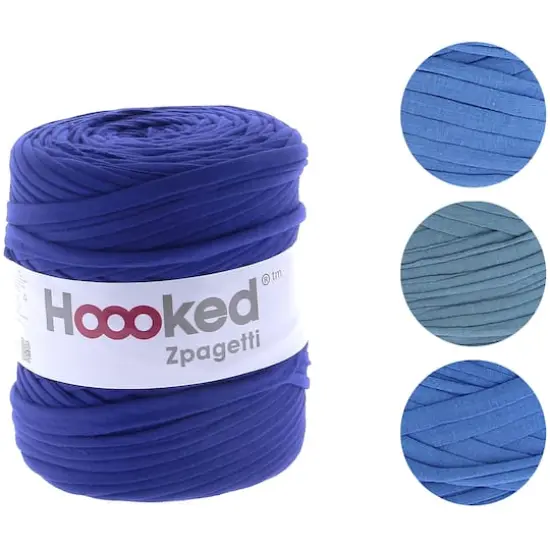 Hoooked Zpagetti Yarn Ocean Blue {1}