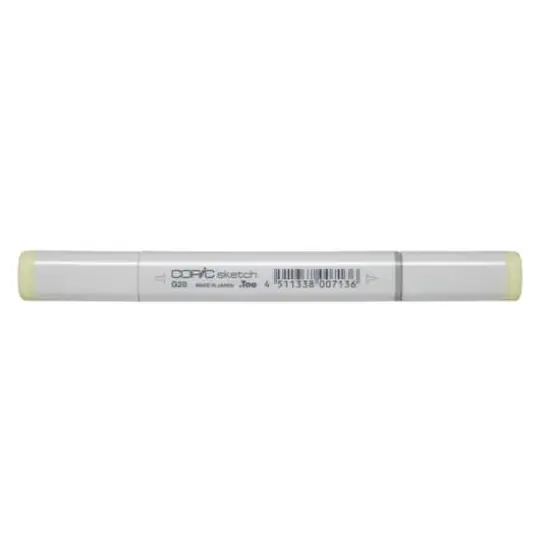 Copic&reg; Sketch Marker, Greens G20 Wax White {4}