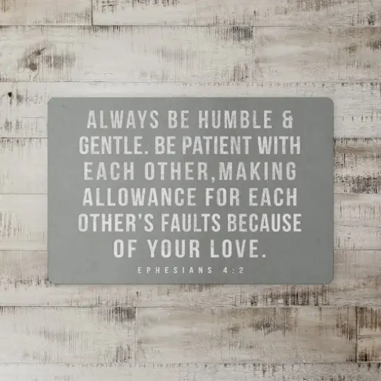 Always Be Humble Floor Mat {3}
