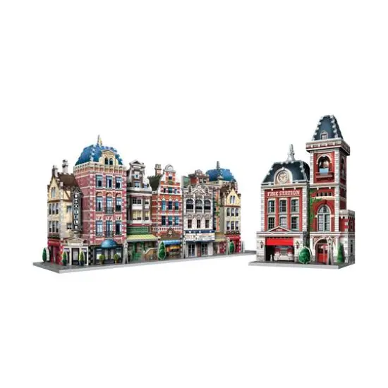 Urbania Collection - Cafe 3D Puzzle: 285 Pcs {10}