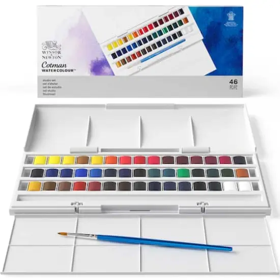 Winsor & Newton&reg; Cotman Water Colours&trade; Studio Set {4}