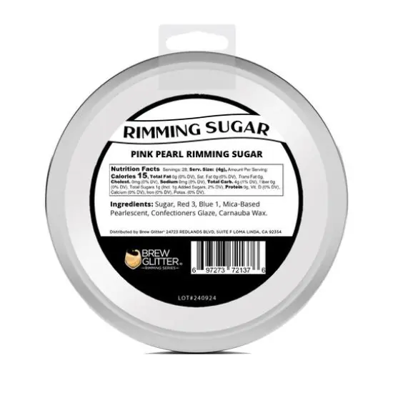 Bakell&reg; Brew Glitter Rimming Sugar Pink {7}
