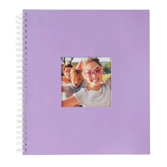13" x 11.25" Spiral Bound Scrapbook Album by Recollections&trade; Purple {1}
