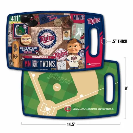 MLB Retro Series Cutting Board Minnesota Twins {4}