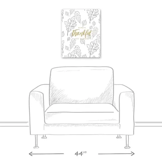 Always Thankful & Blessed Canvas Wall Art {6}