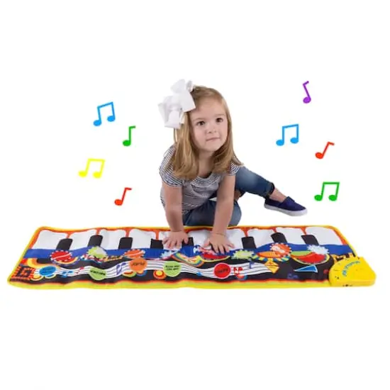Toy Time Musical Piano Step Play Mat {1}
