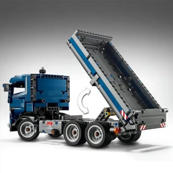 LEGO&reg; Technic&trade; Tipping Dump Truck Toy, Blue Construction Vehicle Set 42203 {7}