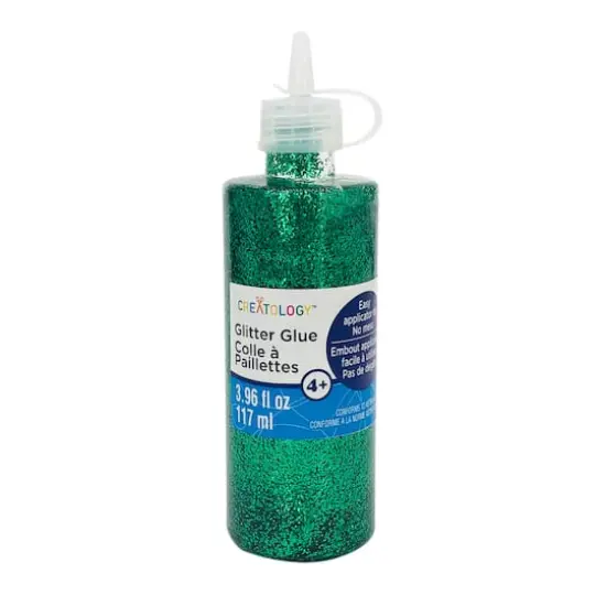 3.96oz. Glitter Glue by Creatology&trade; Kelly Green {1}