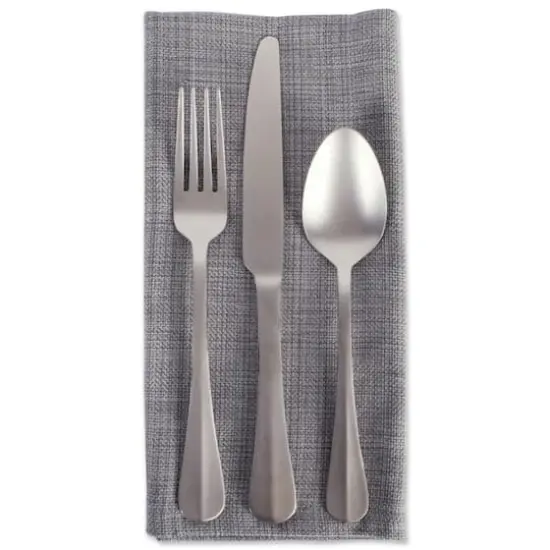 DII&reg; Variegated Napkin Set, 6ct. Gray {5}